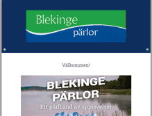 Tablet Screenshot of blekingeparlor.se